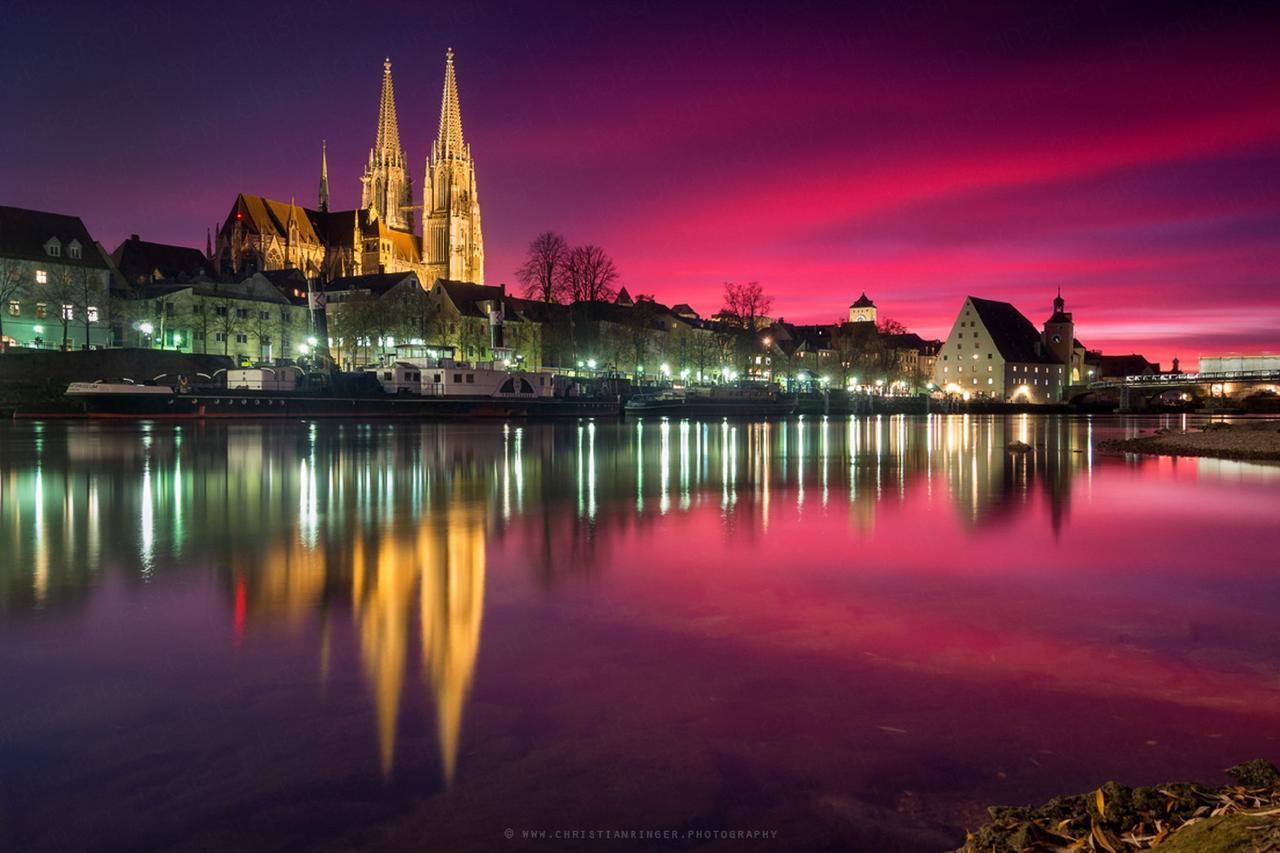 Hotel Am Peterstor Regensburg Bagian luar foto